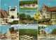 Allemagne. Bad Gandersheim. Carte Mosaïque. Marktplatz, Zollschule, Stiftkirsche, ... Armoiries - Bad Gandersheim