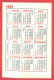 K683 / 1977 SPORT Bulgarian Orienteering Federation  - Calendar Calendrier Kalender - Bulgaria Bulgarie - Petit Format : 1971-80