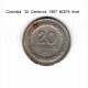 COLOMBIA    20  CENTAVOS  1967  (KM # 227) - Kolumbien