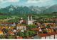 CPA KEMPTEN- TOWN PANORAMA, MOUNTAINS - Kempten