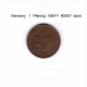 GERMANY    1  PFENNIG  1984 F  (KM # 105) - 1 Pfennig