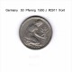 GERMANY    50  PFENNIG  1950 J  (KM # 109.1) - 50 Pfennig
