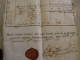 Old Document  1844-  Pest - Josephus Zaruba  (1819) - Hungary  TM003.9 - Birth & Baptism