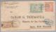 Uruguay 1925-09-23 Montevideo Luftpost-R-Brief Nach Rincon - Uruguay