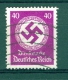 ALLEMAGNE SERVICE  REICH  ANNÉE 1934   N°  103  OBLI   DOS  CHARNIERES - Dienstzegels