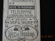 Rare Notice To Ship Passengers For Télégraphic Communication. Marconi Télégraphs. Art Nouveau 1900. Red Star Line - Other & Unclassified