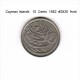 CAYMAN ISLANDS    10  CENTS  1982  (KM # 3) - Kaimaninseln