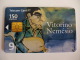 Phonecard/ Telécarte Telecom Card Vitorino Nemésio - 150 Impulsos Portugal Tirage 36000 Ex. - Portugal