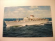 NAVE SHIP M/N AUGUSTUS GIULIO CESARE LINEA MEDITTERRANEO BRASILE PLATA - Chiatte, Barconi
