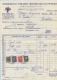 1944 LUOGOTENENZA IMPERIALE C. 5+20 SPLENDIDO DOCUMENTO AGRARIO POTENZA 1.9.44 MARCHE DA BOLLO X TRECCHINA (5818) - Storia Postale