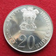 India 20 Rupees 1973 FAO - Indien