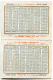 CALENDARIO FORMATO PICCOLO PUBBLICITà ANTRACITE E OLII LUBRIFICANTI TANGYES MILANO NAPOLI BIRMINGHAM ANNO 1913 - Small : 1901-20