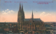 Erster Weltkrieg (WWI) - Deutschland (Germany) -  Köln - Dom Vom Rathaus Gesehen (1915) - Koeln