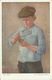 AK Josef Süss Rauchen Junge Mit Zigarette Color 1916 Feldpost #04 - Süss, Josef