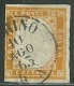 1862 - SARDEGNA - 80 CENT. - 17D - TORINO -  SIGNED - SPL - - Sardinien