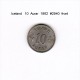 ICELAND    10  AURAR  1962  (KM # 10) - Islandia