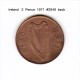 IRELAND    2  PENCE  1971  (KM # 21) - Irland