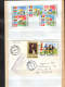 Romania-17 Stamps Stamped With Football,FIFA World Cup 1986 Mexico And 1990 Italy + 2 Postcards And 1 Envelope -4/scan - 1990 – Italien