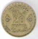 MAROCCO  20 FRANCS 1371 - Marruecos