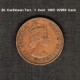 EAST CARIBBEAN TERRITORIES     1  CENT  1965  (KM # 2) - Oost-Caribische Gebieden