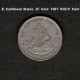 EAST CARIBBEAN STATES     25  CENTS  1981  (KM # 14) - Caribe Oriental (Estados Del)