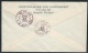 Cambodia 1957,  Scott #C10-C14 On Registered Airmail First Day Cover Sent From Phnom Penh To New York - Cambodia