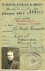 1932 - FOURQUES (66) - FÉDÉRATION FRANÇAISE DE BOULES - Carte De Membre Avec Photo - Documents Historiques