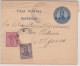 ARGENTINA - BANDE JOURNAL ENTIER Avec RARE CACHET Du CENTRE VITICOLE NATIONAL De BUENOS AIRES Pour L'ALGERIE - - Postal Stationery