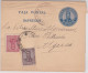 ARGENTINA - BANDE JOURNAL ENTIER Avec RARE CACHET Du CENTRE VITICOLE NATIONAL De BUENOS AIRES Pour L'ALGERIE - - Enteros Postales