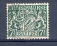 VARIÉTÉS  BAVIÈRE 1916 / 1918  N°  18   DIENSTMARKE 7 1/2 BAYERN  OBLITÉRÉ YVERT TELLIER 0.50 € - Gebraucht