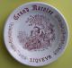 GRAND MARNIER LIQUEUR - GRINDLEY STAFFORDSHIRE ENGLAND - CENDRIER PORCELAINE - Diamètre : 12 Cm - 2 SCANS - Porcelana