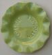 LOTERIE NATIONALE - CENDRIER PORCELAINE SAINT CLEMENT FRANCE -VERT - Diamètre 14 Cm - 2 SCANS - Porcelain