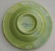 LOTERIE NATIONALE - CENDRIER PORCELAINE SAINT CLEMENT FRANCE -VERT - Diamètre 14 Cm - 2 SCANS - Porcelain