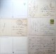 Cpa Lot 6x Lugano Pallazzo Municipale Gandria Pittore Usadel Ponte Salvatore Bender Voyagé 1912 CACHET PLEIN STAZZIONE - Verzamelingen & Kavels