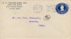 USA 1904 Postal Stationery Envelope 5 Cents Lincoln From Boston To Messina (Italy) - 1901-20