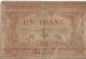 Chambre De Commerce D'Angers/Ville D'Angers/ 1 Franc /  Maine Et Loir/ 1915       BIL99 - Chambre De Commerce