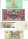 Lot Of 5 European Banknotes &amp; Coupon, Croatia #27, Hungary #98, Italy Ticket? Coupon?, Russia #268b, Turkey #192 - Kiloware - Banknoten