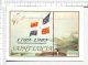 SAINT LUCIA  -  1789 - 1989  -  Un Drapeau Tricolore Est Hissé Sur Le Morne Fortuné  En   1791 - Maquette D Un Timbre - Saint Lucia