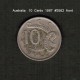 AUSTRALIA    10  CENTS  1967  (KM # 65) - 10 Cents