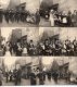 CONCARNEAU  LOT DE 16 PHOTOS FORMAT 11X8CMS. DEFILE DE CHARS CARNAVAL ET FETE BRETONNE EN COSTUME TRADITIONNEL - Lieux