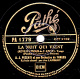 78 Trs - Pathé PA 1779 - état TB -  A. J. PESANTI  Tangos - Refrain  Jan LAMBERT - LA NUIT QUI VIENT - L'OMBRE S'ENFUIT - 78 Rpm - Schellackplatten