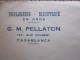 Judaïca Timbre Seul Sur Lettre En Tête «horlogerie Bijouterie Pellaton Casablanca Maroc»protectorat Pour Marseille - Cartas & Documentos