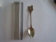 HUY LA COLLEGIALE  Vintage Souvenir Lepel Petite Cuilllère Little Spoon Argentania (ref 23) - Lepels