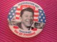 Insigna - Collector Button - Badge,Médaille,insigne Tôle émaillée INAUGURATION DAY Ronald Reagan Our 40é Président 1985 - Obj. 'Remember Of'