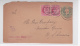 INDIA - 1908 - ENVELOPPE ENTIER POSTAL Pour MERIDEN (USA) - 1902-11 King Edward VII