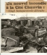 PHOTOGRAPHIE Du HAVRE Le 11 Mars 1972 Incendie à La Cité Chauvin , En Arrière Plan Les Champs Barrets - Graville