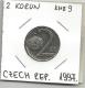 B4 Czech Republic 2 Korun 1997. KM#9 - Czech Republic