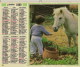 Calendrier De La Poste (enfants,chiens, Cheval) - Big : 1981-90