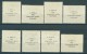 Hungary - Mi. No. 403 - 410, MH. Different Sports; Soccer, Ski, Fencing Etc. - Neufs