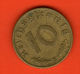 *** 10 Reichspfennig 1938 E ***  KM 92 - 3er / Third / 3. Reich - Alu-Bro - ALEMANIA / DEUTSCHLAND / GERMANY - 10 Reichspfennig